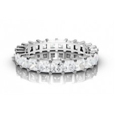 0.75ct Si/fg Round Diamond Eternity Ring