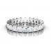 0.75ct Si/fg Round Diamond Eternity Ring