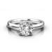 0.41ct I1/f Round Diamond Solitaire Ring