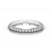 Classic Round Diamond Half Eternity Ring