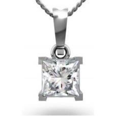 Princess Diamond Pendant