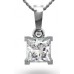 Princess Diamond Pendant