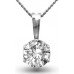 Round Diamond Pendant