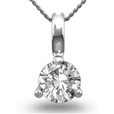 Round Diamond Pendant
