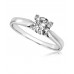 Sgl Certified 0.51ct I1/g Round Diamond Solitaire Ring