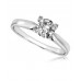 Sgl Certified 0.51ct I1/g Round Diamond Solitaire Ring
