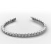 Unique Round Diamond Tennis Bracelet