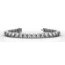 Modern Round Diamond Tennis Bracelet
