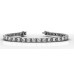 Unique Round Diamond Tennis Bracelet
