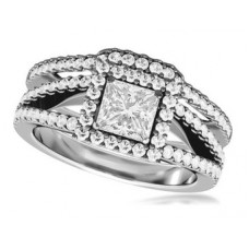 0.25ct Vs/fg Round Diamond Shaped Wedding Band