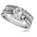 Shoulder Set Diamond Engagement Ring