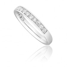 0.41ct Vs/fg Round Diamond Wedding Ring