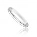 Half Set 2mm Round Diamond Wedding Ring