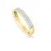 Half Set 3mm Round Diamond Wedding Ring