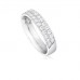 Half Set 4mm Round Diamond Wedding Ring