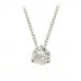 0.50ct Si2/g Round Diamond Solitaire Pendant