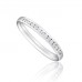 1/3 Set 2mm Round Diamond Wedding Ring