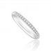 1/3 Set 2mm Round Diamond Wedding Ring