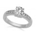 Shoulder Set Diamond Engagement Ring