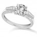 Round Diamond Trilogy Ring