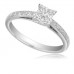 Princess Diamond Shoulder Set Ring Princess Diamond Shoulder Set Ring
