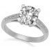 Shoulder Set Diamond Engagement Ring