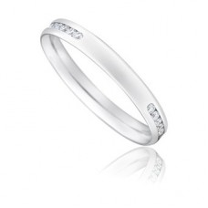 0.30ct Vs/fg Round Diamond Set Wedding Band