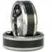 8mm Tungsten & Carbon Wedding Ring