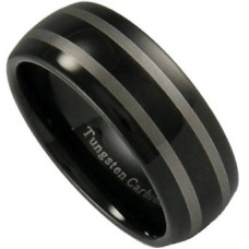 8mm Court Tungsten Wedding Ring