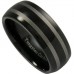 8mm Court Tungsten Wedding Ring