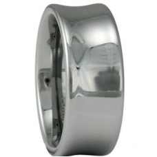 9mm Concave Tungsten Wedding Ring