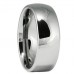 8mm D Shape Tungsten Wedding Ring