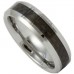 6mm Tungsten & Carbon Wedding Ring