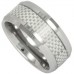 10mm Tungsten & Carbon Mens Wedding Ring