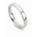 3mm Court Shape Wedding Band With Beaded Edge