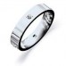 0.12ct Vs/de Palladium Wedding Band