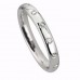 Certified 0.25ct I1/fg Round Diamond Wedding Ring