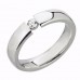 5mm Court Shape Matching Diamond Set Wedding Ring