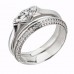 3mm Shaped Diamond Wedding Ring