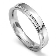 0.4 Vvs/f Round Diamond Set Wedding Band