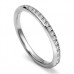 2.5mm Full Set Round Diamond Wedding Ring