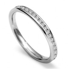 0.80ct Vs/de Diamond Set Wedding Band