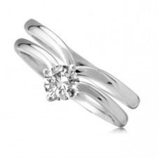 2.5mm Twist Shaped Wedding Ring