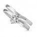 2.5mm Twist Shaped Wedding Ring