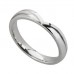 3mm Court Shaped Wedding Ring
