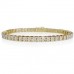 Double Row Diamond Tennis Bracelet