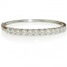 Elegant Round Diamond Set Bangle