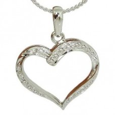 Diamond Heart Pendant
