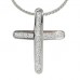 Unique Princess Diamond Cross Pendant