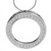 0.91ct Vs/fg Round Diamond Designer Pendant